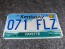 Kentucky Cloud Shaped License Plate 2001 Fayette County 