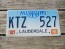 Mississippi Blue White Blue License Plate 1996