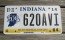 Indiana Bicentennial License Plate 2014