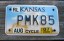 Kansas Motorcycle License Plate Capital 2007