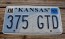 Kansas Seal License Plate 2015