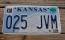 Kansas Seal License Plate 2016