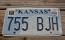Kansas Seal License Plate 2017