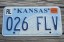 Kansas Seal License Plate 2014
