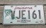 Louisiana Green Large Pelican 200 Years License Plate 2013 Bicentennial 1812-2012