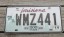 Louisiana Green Small Pelican 200 Years License Plate 2014 Bicentennial 1812-2012 