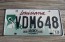 Louisiana Green Large Pelican 200 Years License Plate 2013 Bicentennial 1812-2012 VDM 648
