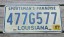 Louisiana License Plate 1987 Sportsman's Paradise 