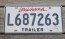 Louisiana Lipstick License Plate 