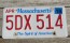 Massachusetts The Spirit of America License Plate 2019