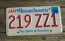 Massachusetts The Spirit of America License Plate 2019