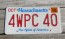 Massachusetts The Spirit of America License Plate 2015