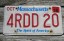 Massachusetts The Spirit of America License Plate 2018