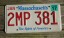 Massachusetts The Spirit of America License Plate 2017