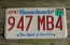 Massachusetts The Spirit of America License Plate 2017