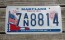 Maryland War of 1812 License Plate Star Spangled 