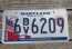 Maryland War of 1812 License Plate Star Spangled 