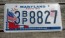 Maryland War of 1812 License Plate Star Spangled 