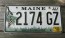 Maine Chickadee License Plate 2016