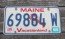 Maine Lobster License Plate Vacationland 1996