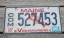 Maine Lobster License Plate 1999