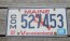 Maine Lobster License Plate 1999