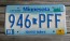Minnesota Explore Minnesota 10,000 Lakes License Plate 1998