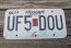 Missouri Blue Bird License Plate 2012 Show Me State 