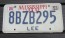 Mississippi Red White Blue License Plate 1993