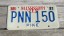Mississippi Red White Blue License Plate 1987