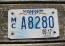 Mississippi Motorcycle License Plate Lucille Guitar 2017