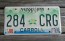 Mississippi Green Magnolia License Plate 2007
