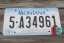 Montana Big Sky Country State License Plate 2006