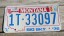 Montana Big Sky Bicentennial License Plate 1991