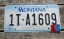Montana Big Sky Mountains License Plate 2004