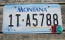 Montana Big Sky Mountains License Plate 2006