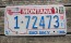 Montana Big Sky Bicentennial License Plate 1991