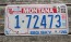 Montana Big Sky Bicentennial License Plate 1991