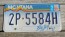 Montana Big Sky Blue License Plate Embossed 1995