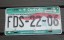Mexico Colima Revolution License Plate FDS 22 06