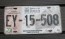 Mexico Coahuila T Rex Dinosaur License Plate EY 15 508
