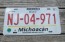 Michoacan Mexico License Plate 