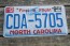 North Carolina License Plate First In Flight 2016