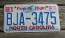 North Carolina License Plate First In Flight 2015