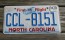 North Carolina License Plate First In Flight 2016