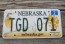 Nebraska Meadowlark License Plate Wren Bird 2014