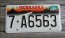 Nebraska City Scene Sunset  License Plate 1999