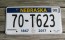 Nebraska 150 Years License Plate 2018