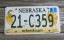 Nebraska Meadowlark License Plate Wren Bird 2014