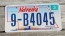 Nebraska Covered Wagon License Plate 2007